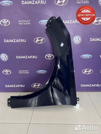 Крыло Ford Focus 3 левое /темно синий blazer blue