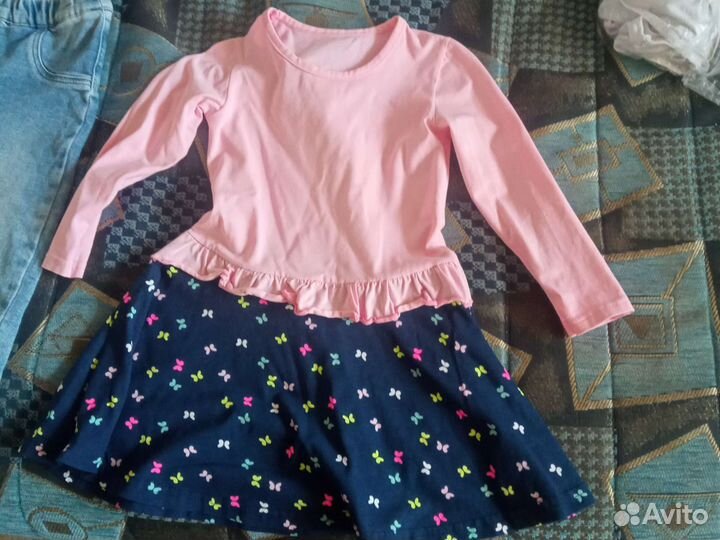 Детские вещи пакетом для девочек 104 110