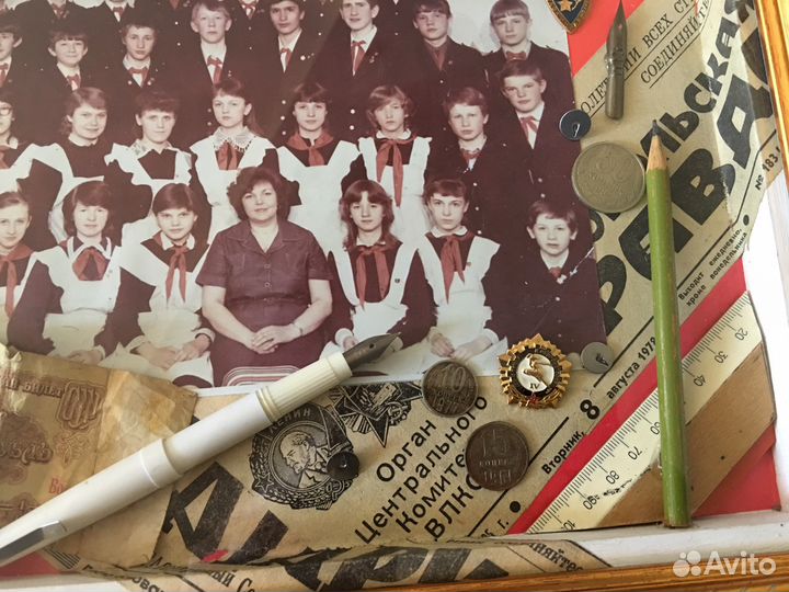 На школьный юбилей, память о школьных годах- колла