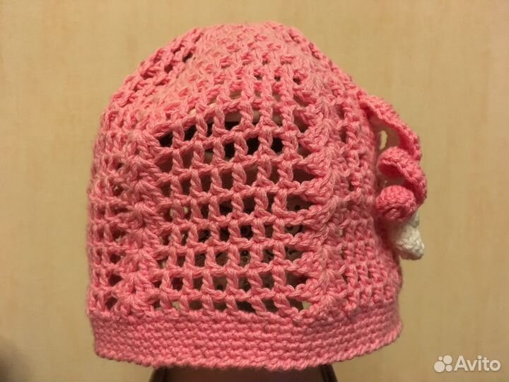 Шапочки летние для девочки