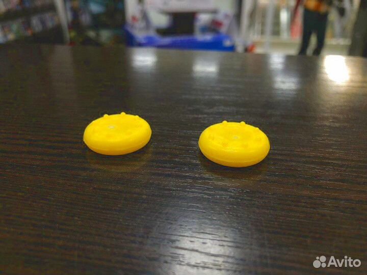 Накладки на стики Dualshock 4 (Желтые)