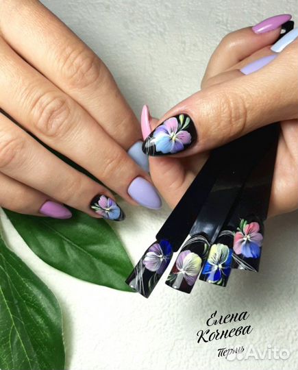 Маникюр,гель-лак,наращивание, коррекция