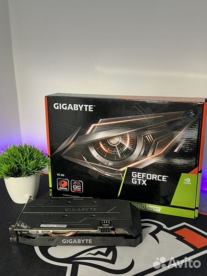 Видеокарта GTX 1660 Super 6GB