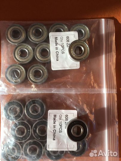 Подшипник 608 zz, rs