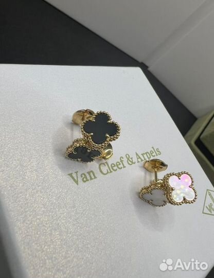 Van cleef серьги