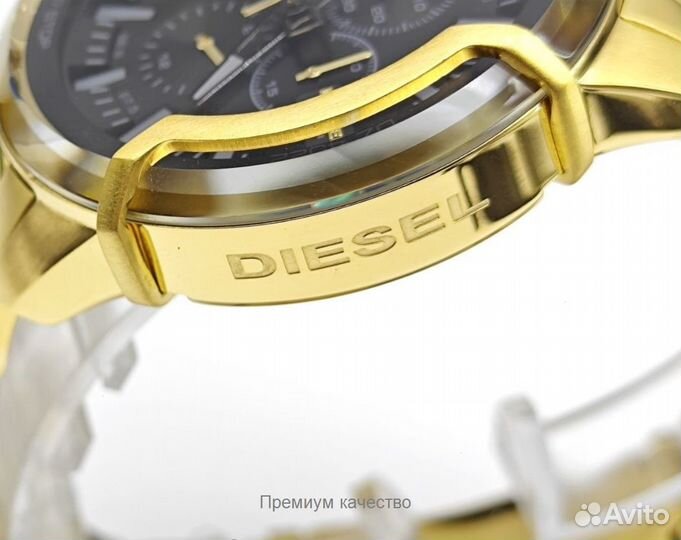 Стильные массивные мужские часы Diesel