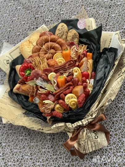 Съедобные букеты для мужчин