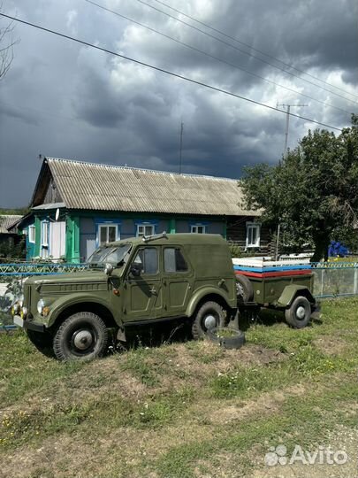 ГАЗ 69 2.1 МТ, 1972, 100 000 км