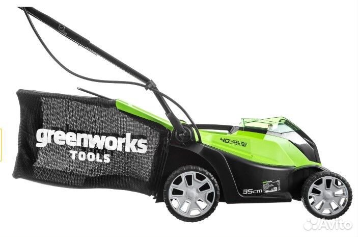 Газонокосилка Greenworks G40LM35K2 2501907UA