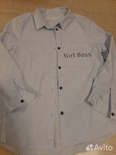 Рубашка на девочку 128 см