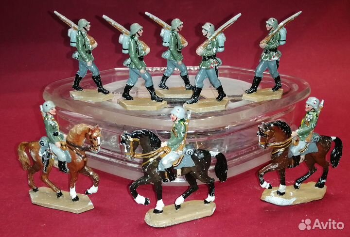 Солдатики оловянные старинные пруссия