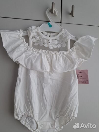 Нарядные Боди на новорожденную малышку