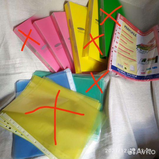 Файлы А4 и папки-скоросшиватели