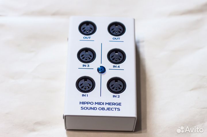 Hippo midi Merge - сумматор midi сигналов