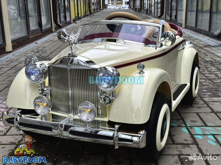 Детский электромобиль rolls royce е444ее