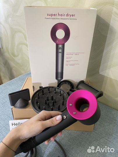 Фен Dyson с ионизацией 5 насадок