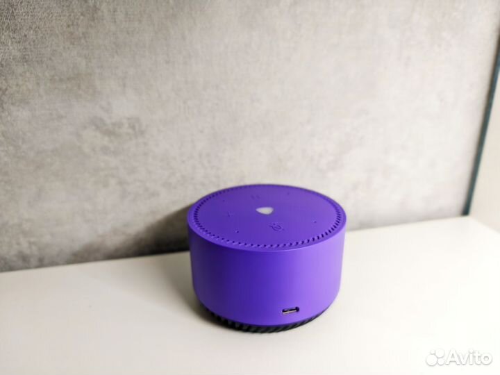 Колонка Яндекс станция лайт Lite фиолетовая