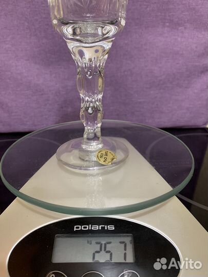 Хрустальные бокалы