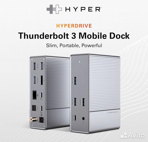 Док станция HyperDrive GEN2 14-in-1 Thunderbolt 3