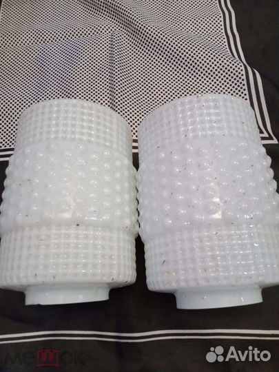 Плафоны для люстры СССР молочное стекло