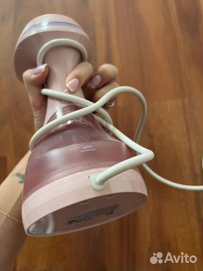 Ручной отпариватель kitfort розовый