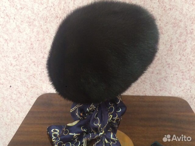 Берет норковый мягкий