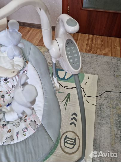 Электронные качели для новорожденных