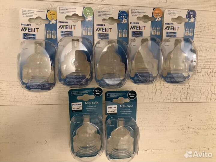 Новая соска Philips Avent Anti-colic, Classic,2 шт