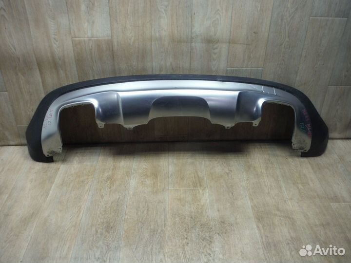 Юбка заднего бампера AMG Mercedes GLA X156 2016