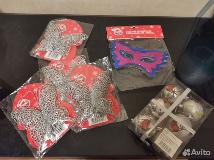 Елочная гирлянда+мелочевка