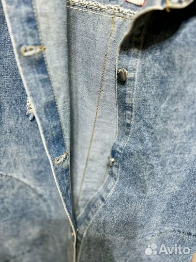 Кардиган джинсовый женский