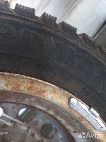 Зимняя резина r 14 на ваз бу