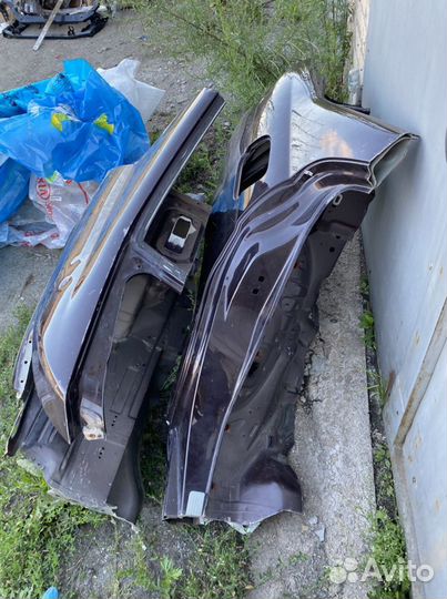 Крылья задние Mercedes w204