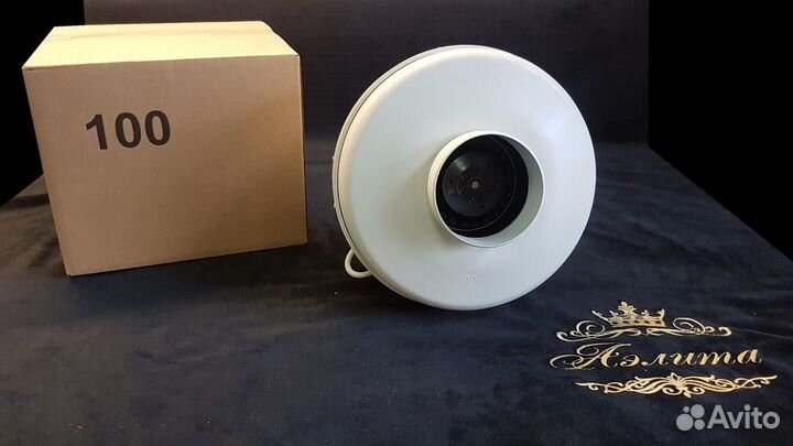 Вентилятор канальный круглый vent-100