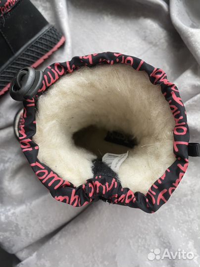 Ботинки зимние для девочки. Шерсть