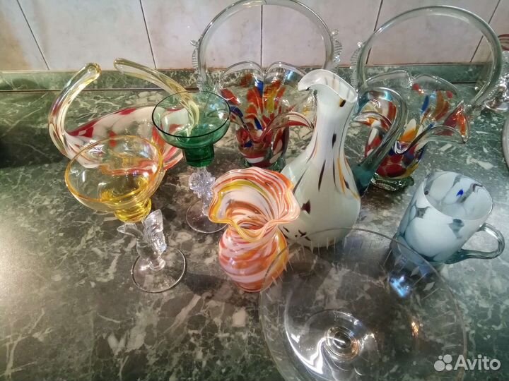 Цветное стекло ссср, Чехословакия