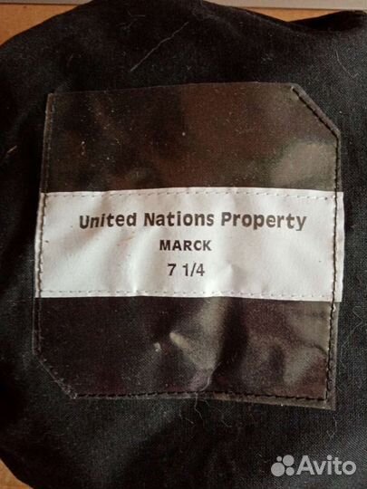 Берет военный миротворца оон