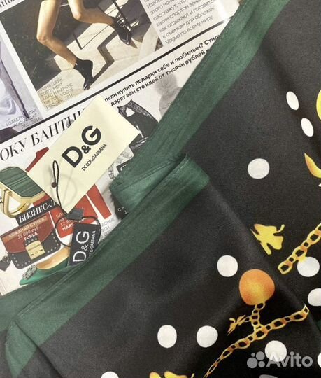 Платок шарф пашмина Dolce& Gabbana