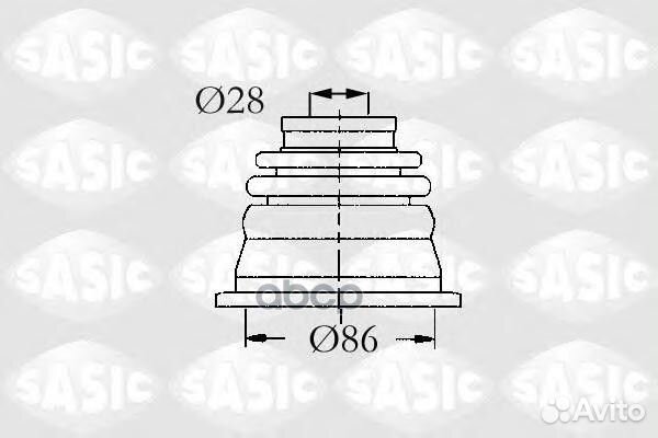Пыльник шруса (установ. комплект) Renault 40034