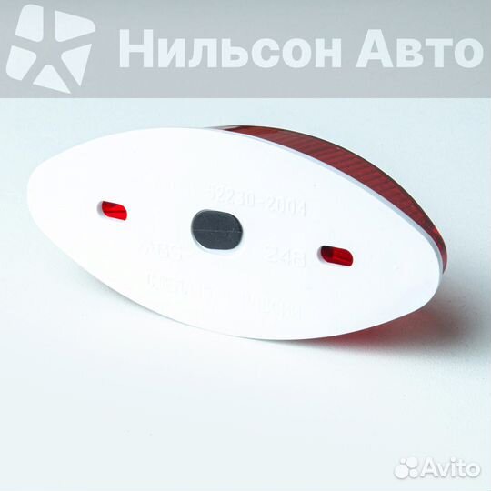 Габарит на будку LED красный, евросвет