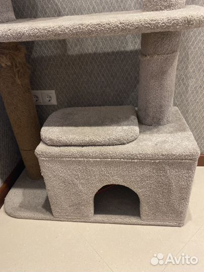 Когтеточка домик для кошки