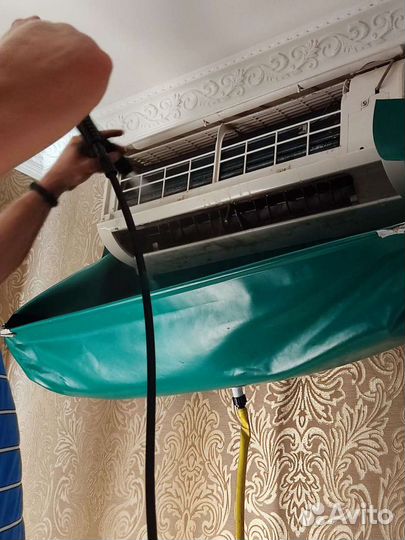 Чистка, мойка, ремонт, заправка сплит систем