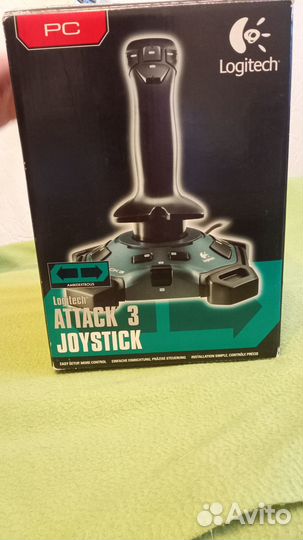 Джойстик для пк Logitec Attack 3