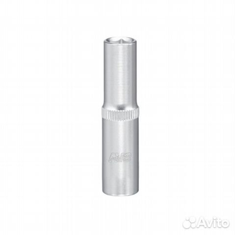 Головка торцевая глубокая 6-гранная 1/4''DR (7 мм)