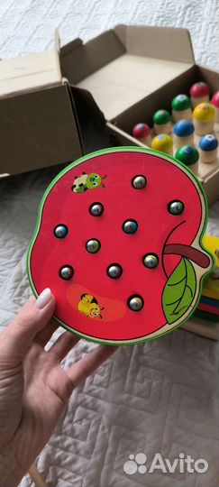 Развивающие деревянные игрушки