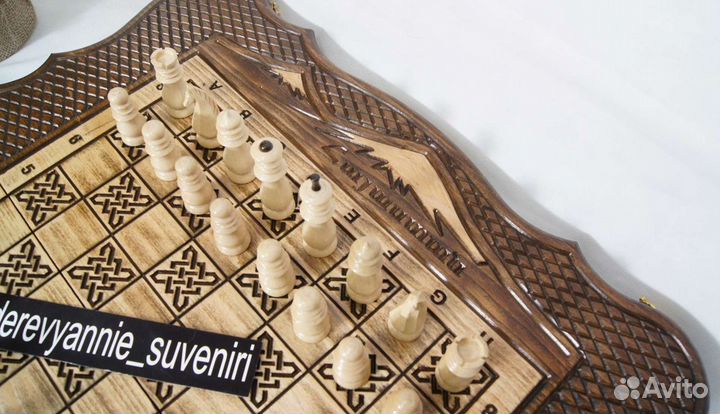 Нарды, шахматы, шашки 3в1