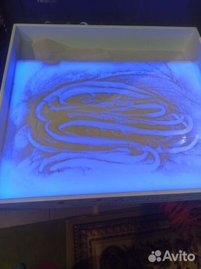 Световой планшет для рисования песком