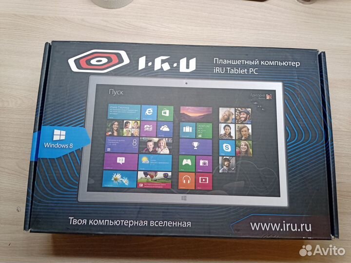 Планшетный компьютер Tablet PC iRU