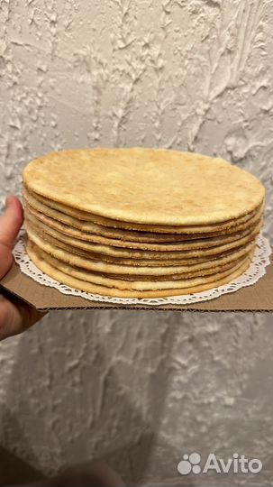 Медовые коржи