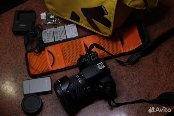 Canon 700D + объектив sigma 17-50mm 1:2.8 EX HSM